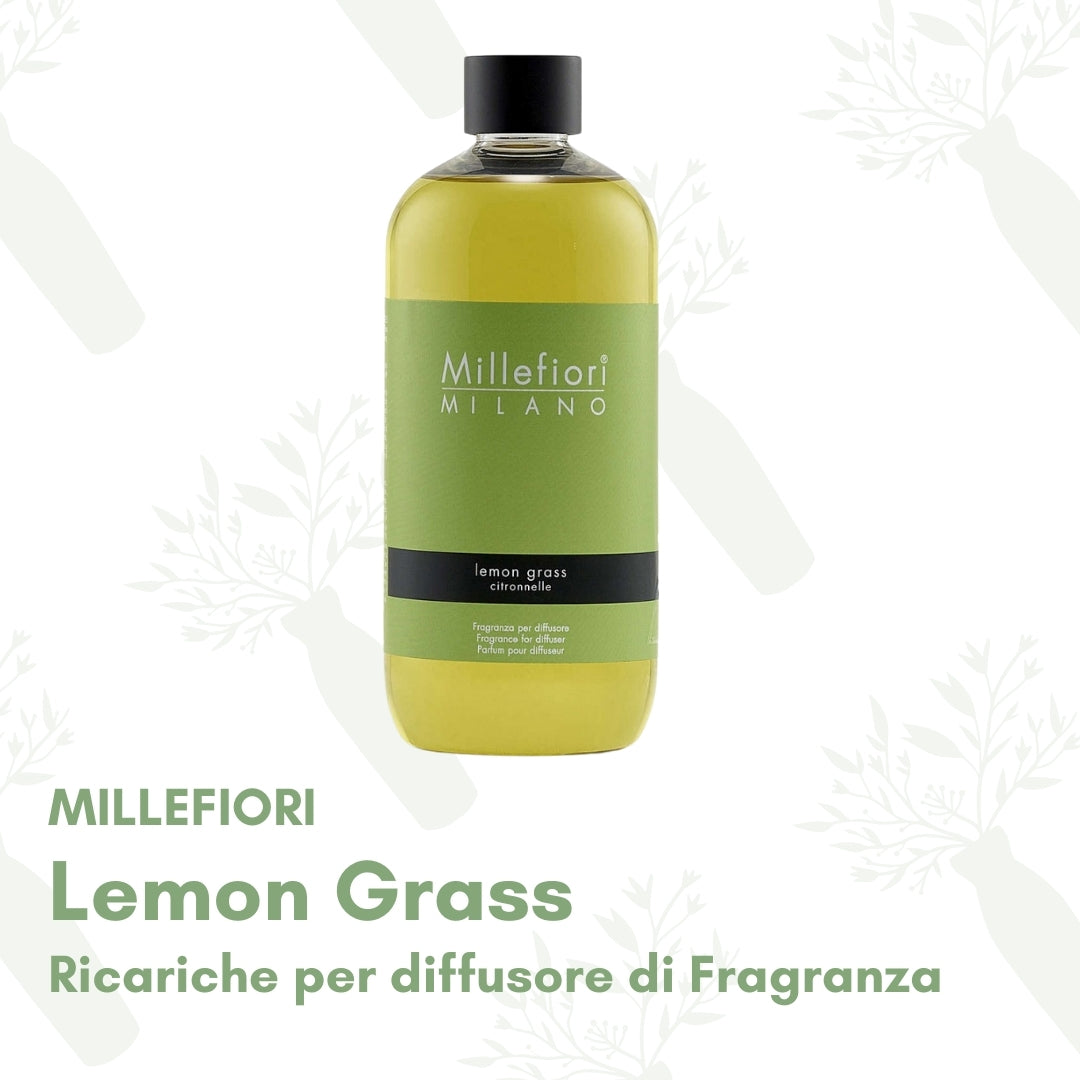 Lemon Grass - Ricarica per diffusore di fragranza Millefiori