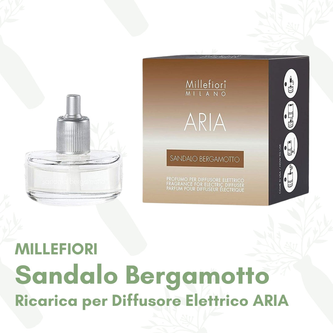 Sandalo Bergamotto - Ricarica per diffusore elettrico Aria Millefiori