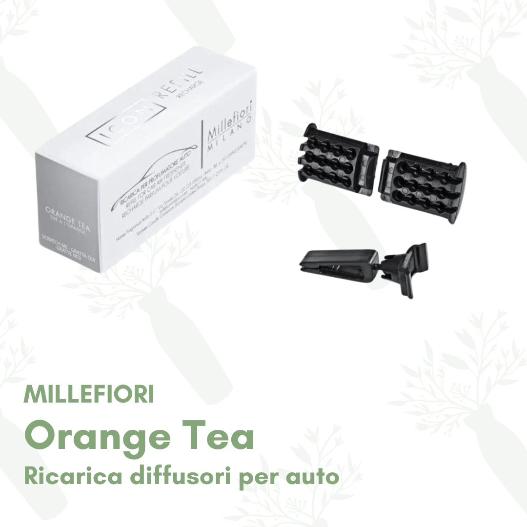 Orange Tea - Ricarica Diffusore Auto Millefiori