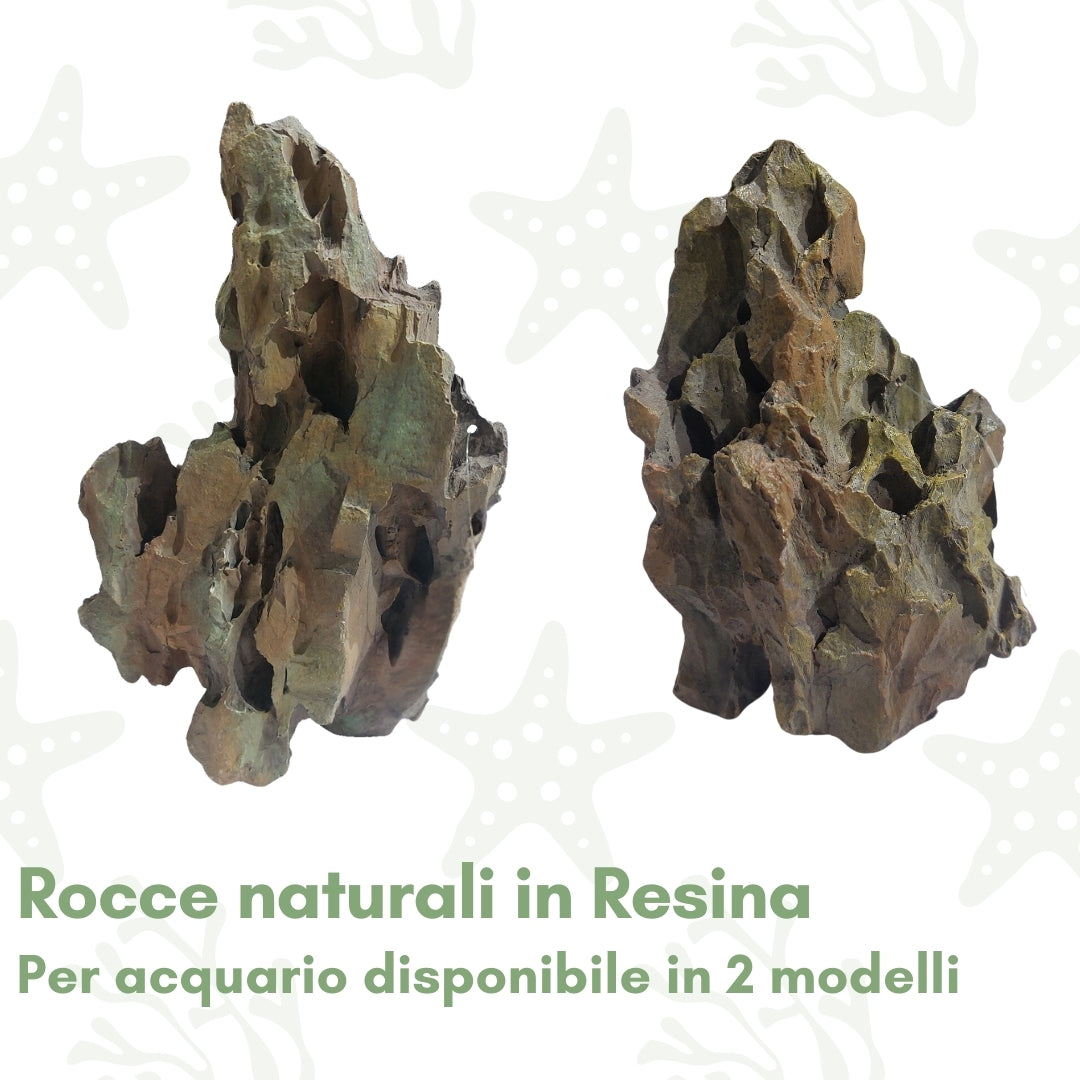 Rocce Naturali per Acquari - Pietre decorative realistiche