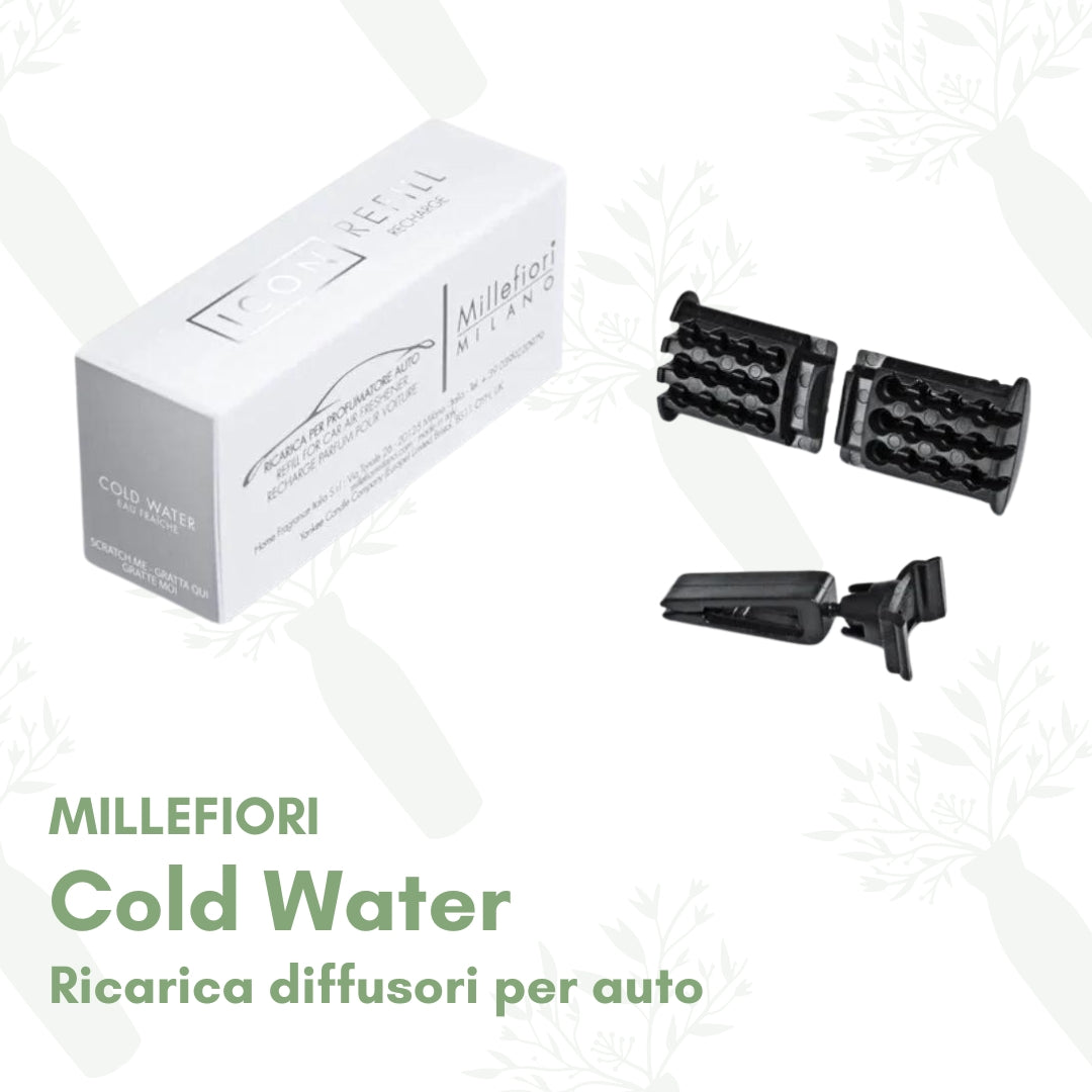 Cold Water - Ricarica Diffusore Auto Millefiori