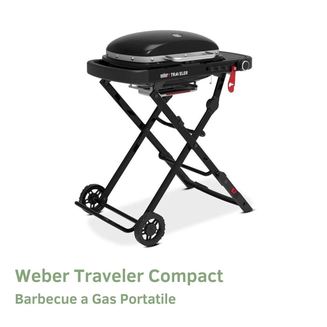 Weber Traveler Compact Barbecue a Gas Portatile
