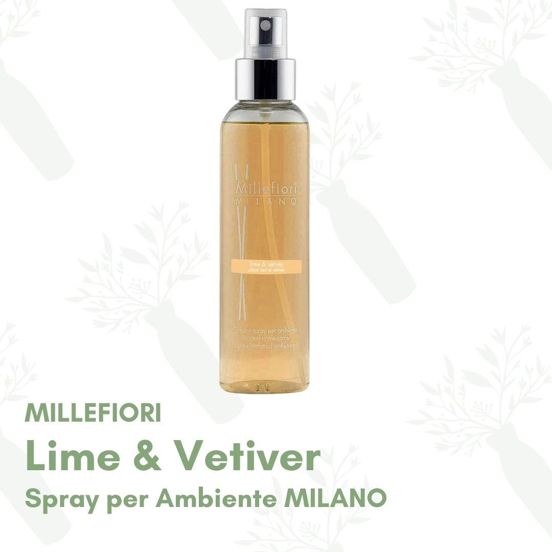 Lime & Vetiver - Spray per ambiente Millefiori Milano