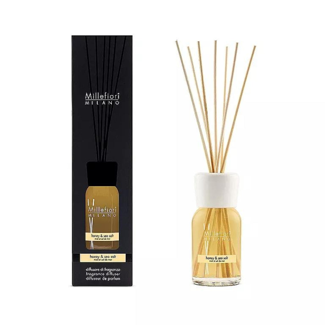 Honey & Sea Salt - Millefiori Diffusore di Fragranza a Bastoncino