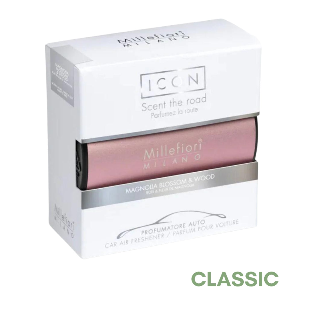 Magnolia Blossom & Wood - Diffusori di profumazioni per auto Millefiori