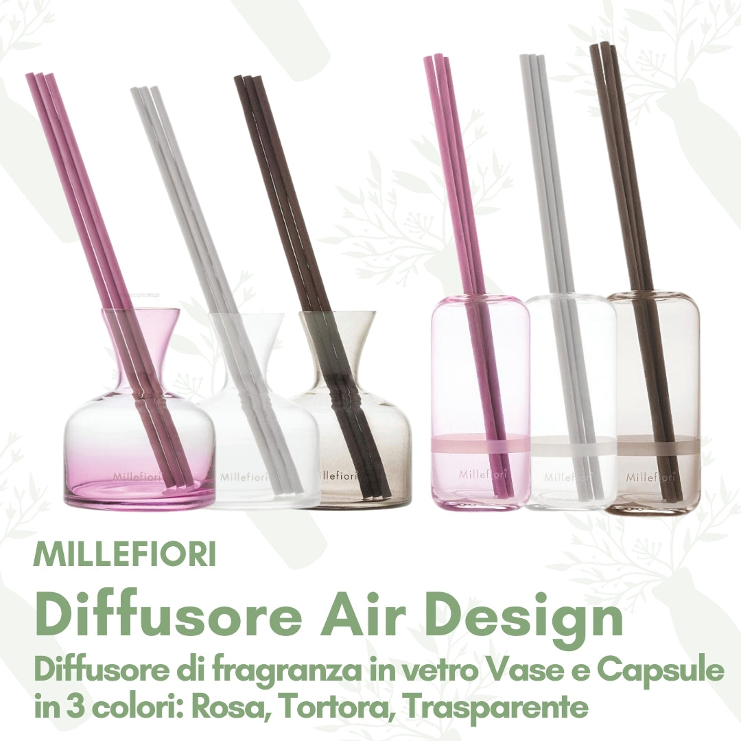 Diffusore di Fragranza in Vetro Capsule e Vase