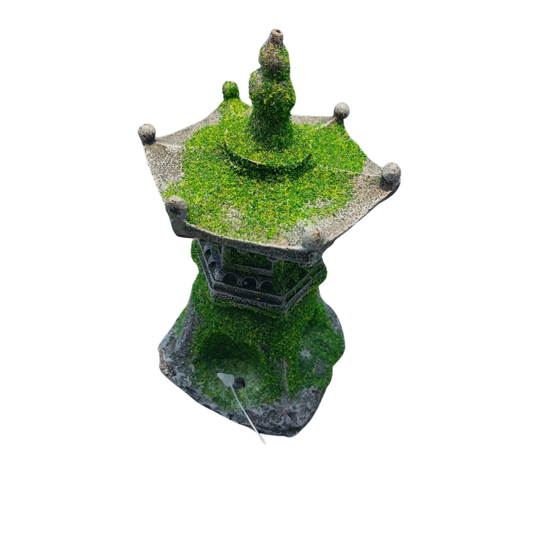 Rovine con Muschio per Acquario - Effetto Naturale per Fondali Verdi