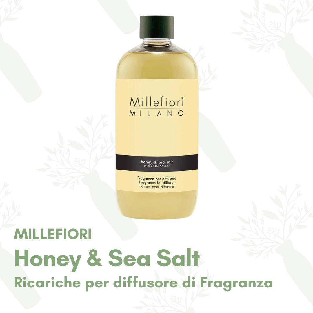 Honey & Sea Salt - Ricarica per diffusore di fragranza Millefiori