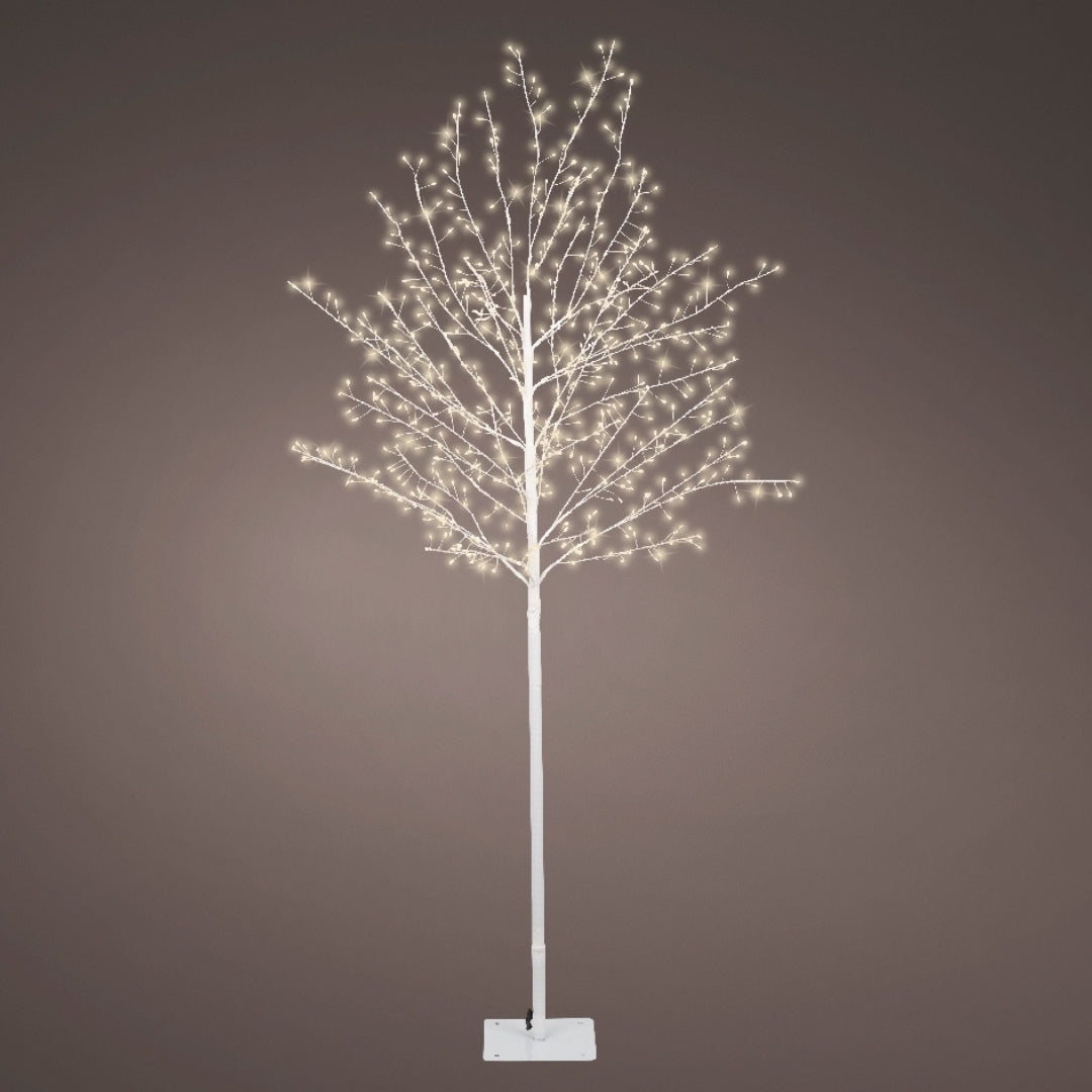 Albero di Natale LED in Ferro Luce Calda
