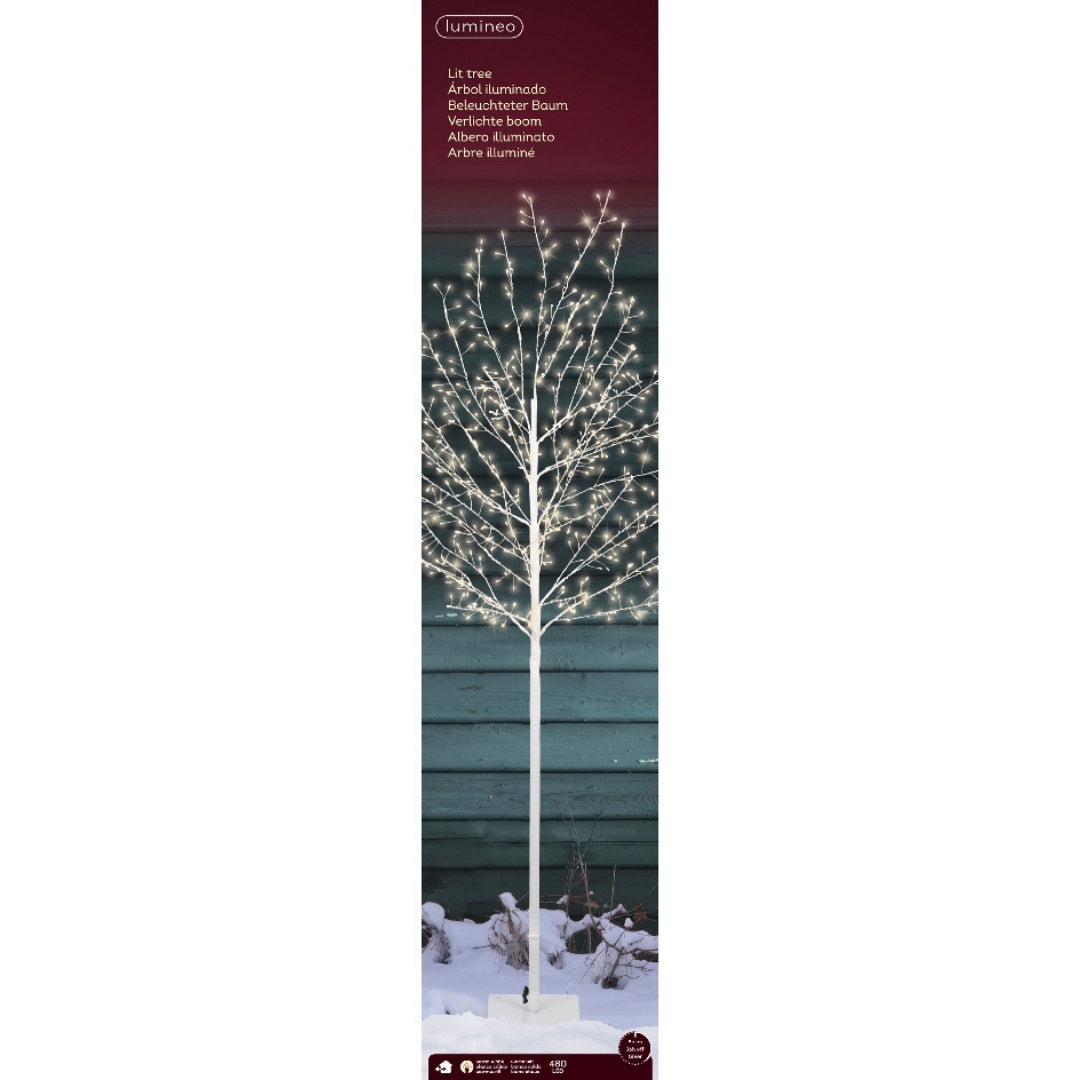 Albero di Natale LED in Ferro Luce Calda