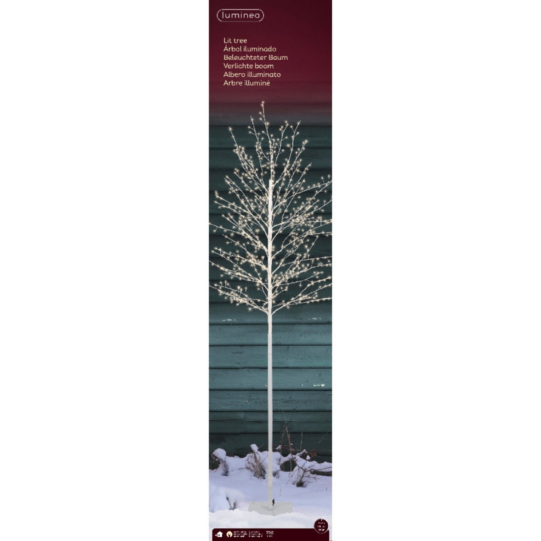 Albero di Natale LED in Ferro Luce Calda