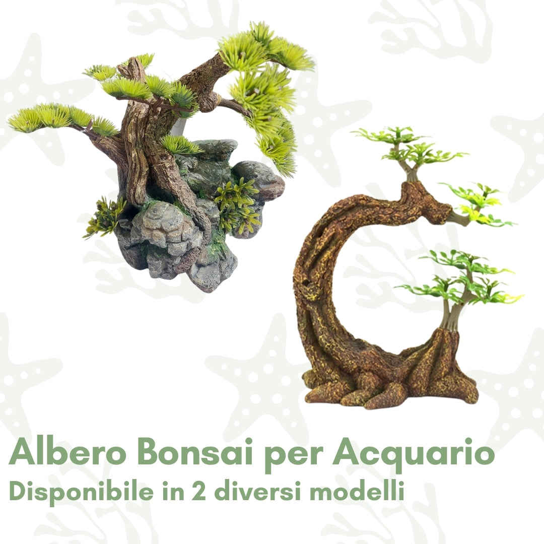 Albero Bonsai per Acquario - Miniatura Zen per decorazioni