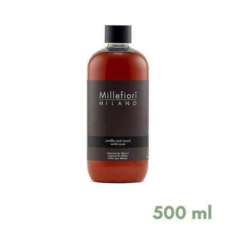 Vanilla and Wood - Ricarica per diffusore di fragranza Millefiori