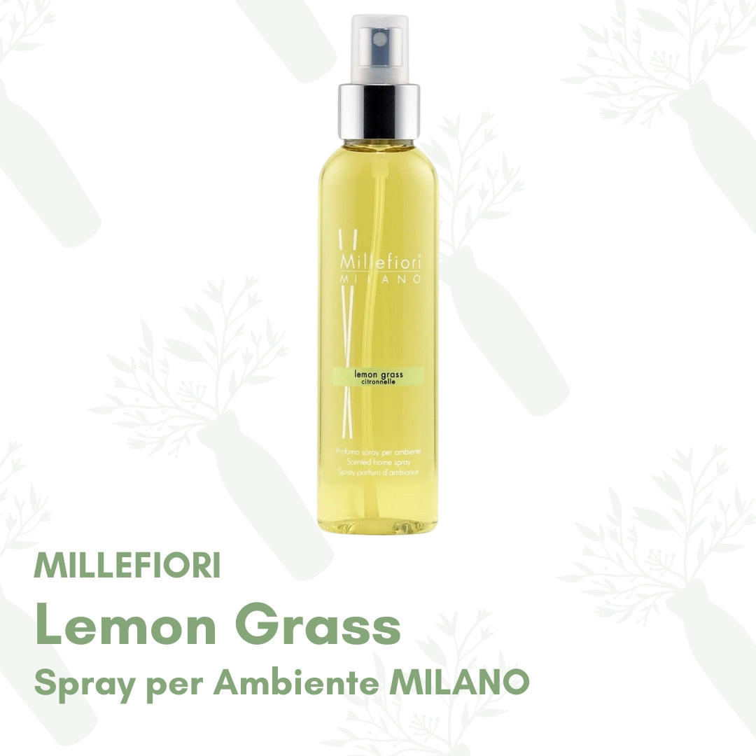 Lemon Grass - Spray per ambiente Millefiori Milano