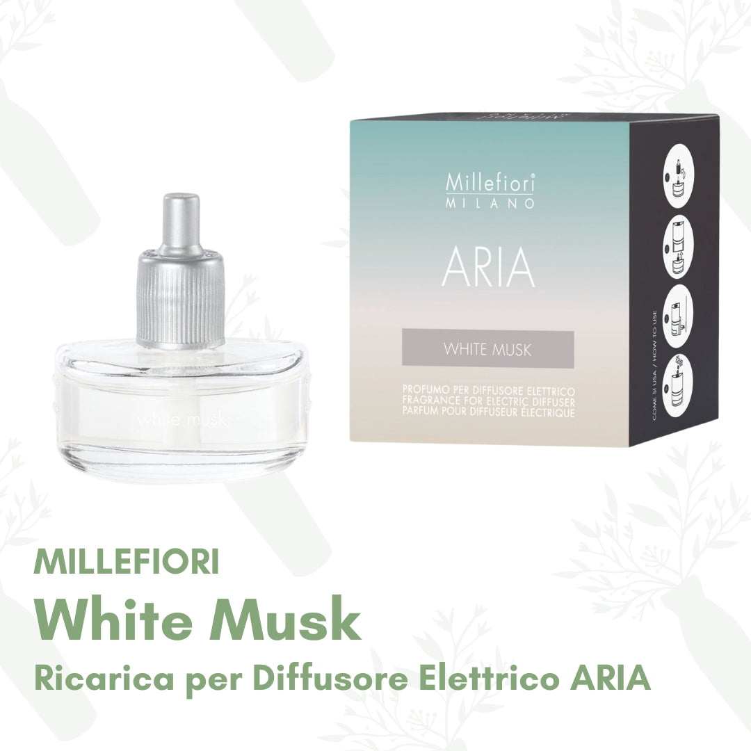 White Musk - Ricarica per diffusore elettrico Aria Millefiori