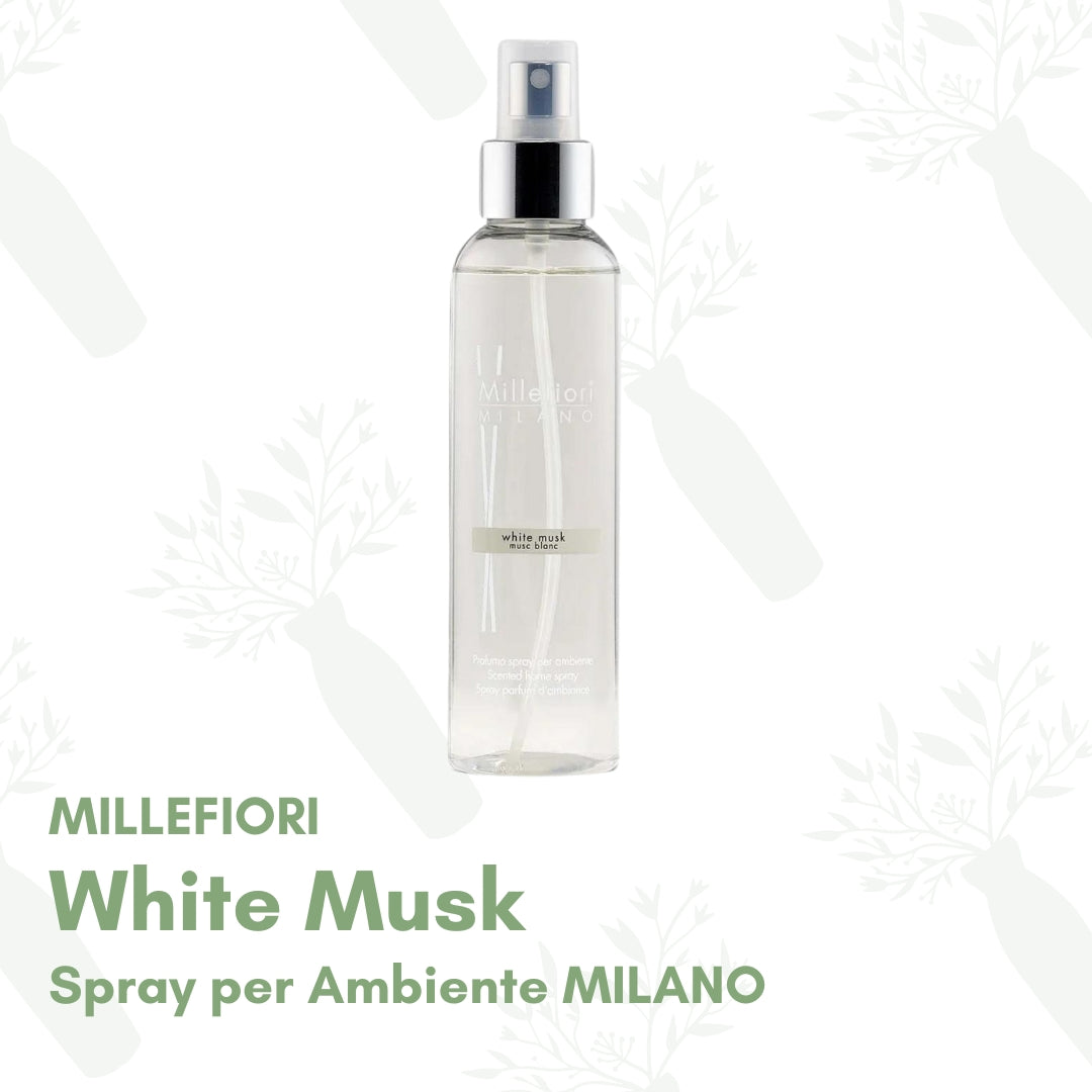 White Musk - Spray per ambiente Millefiori Milano