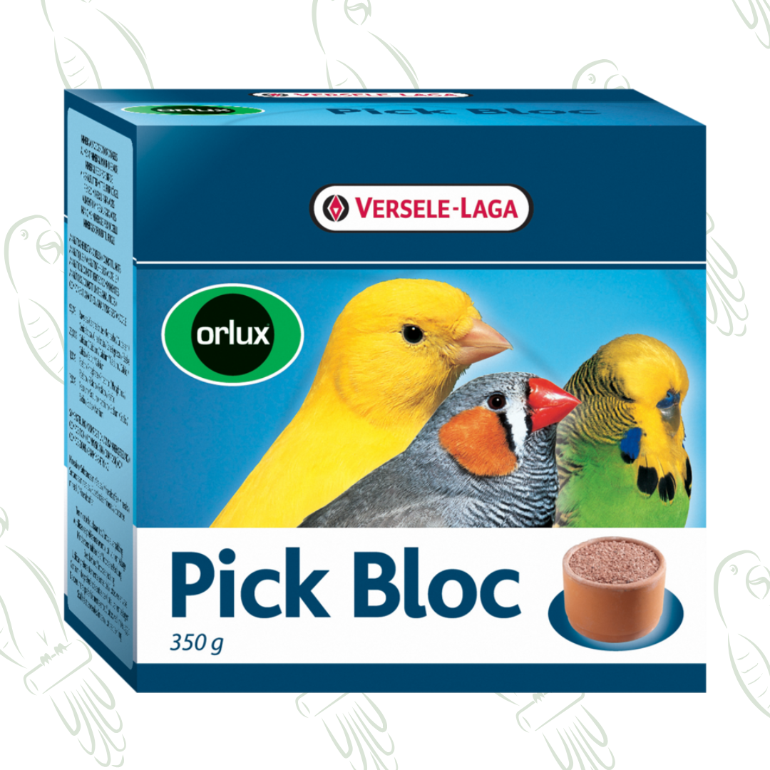 Orlux Pick Bloc 350g - Pietra da beccare per uccelli