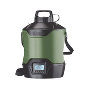 Nebulizzatore Geyser Stocker da 12 litri, colore verde con display digitale, manico e tracolla regolabile