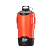 Geyser Nebulizzatore Stocker da 25 litri con manico, display digitale e base nera, su sfondo bianco