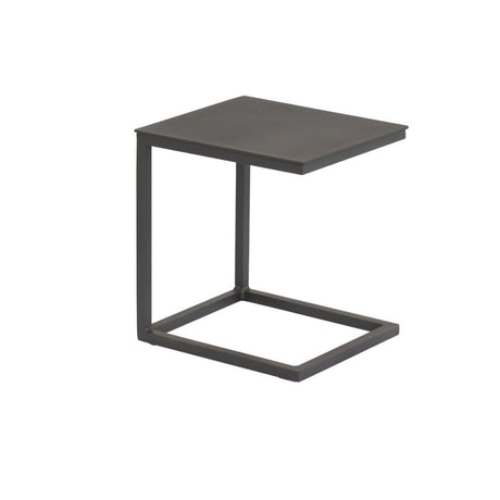 Tavolino da Giardino Kim in Alluminio Antracite