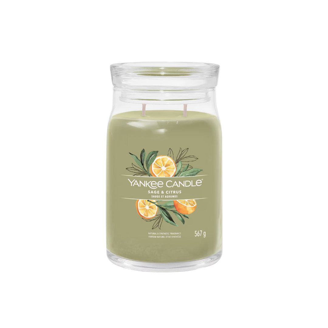 Yankee candle Sage & Citrus - Candele profumate