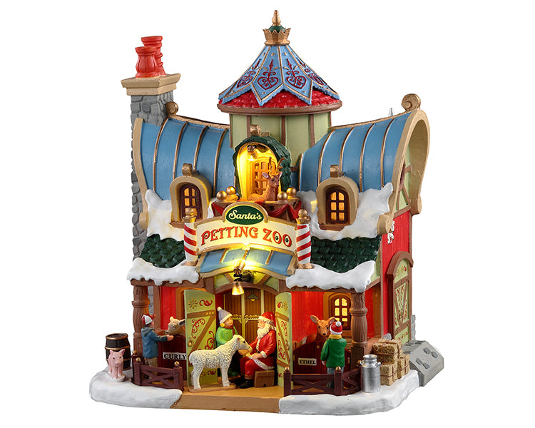 Santa's Petting Zoo 15792 - Zoo di Babbo Natale Lemax