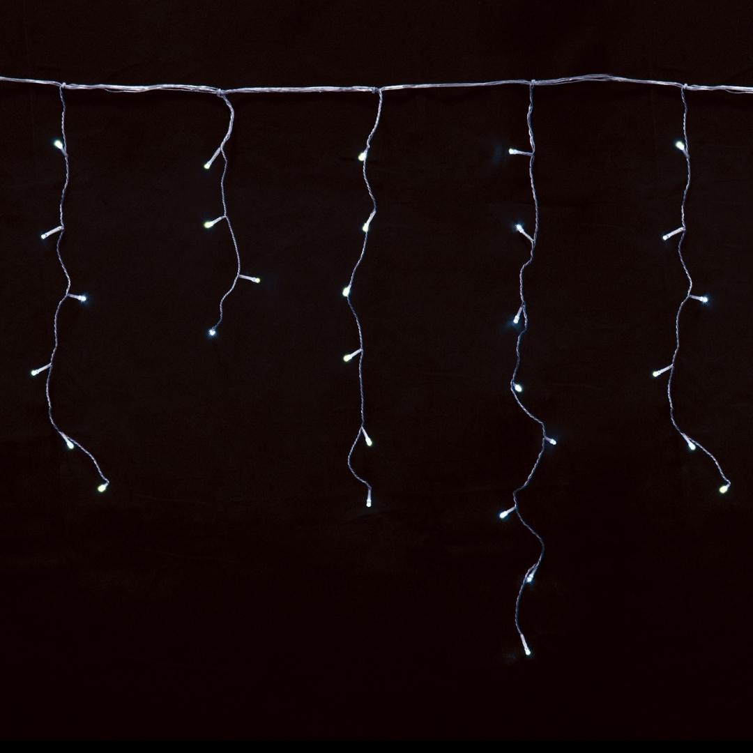 Tenda Luminosa 2,2 m 72 Led Prolungabile - Tenda luci di Natale