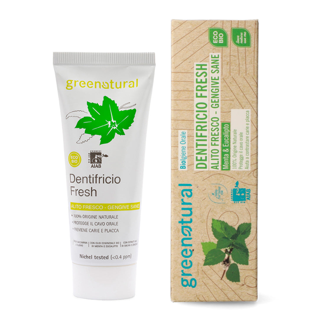Dentifricio Fresh GreeNatural - Dentifrici biologici certificati