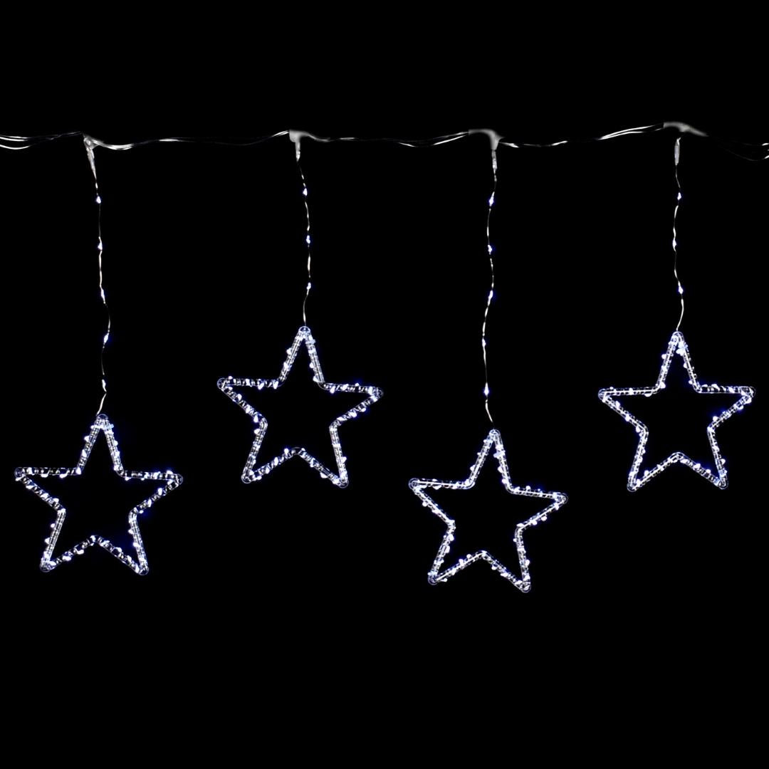 Tenda 10 stelle natalizie - Tenda di luci