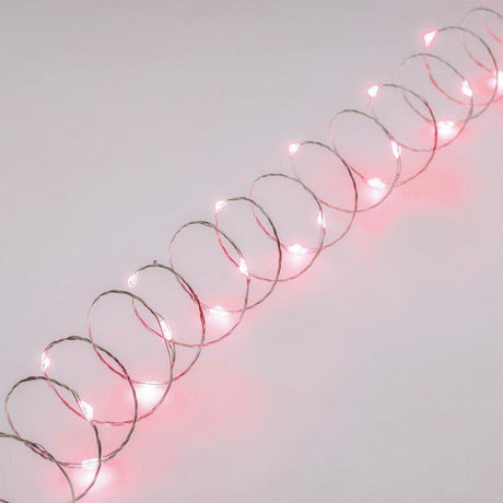 Catena luminosa con cavo metal 400 MICROLED Luci Albero di Natale LOTTI
