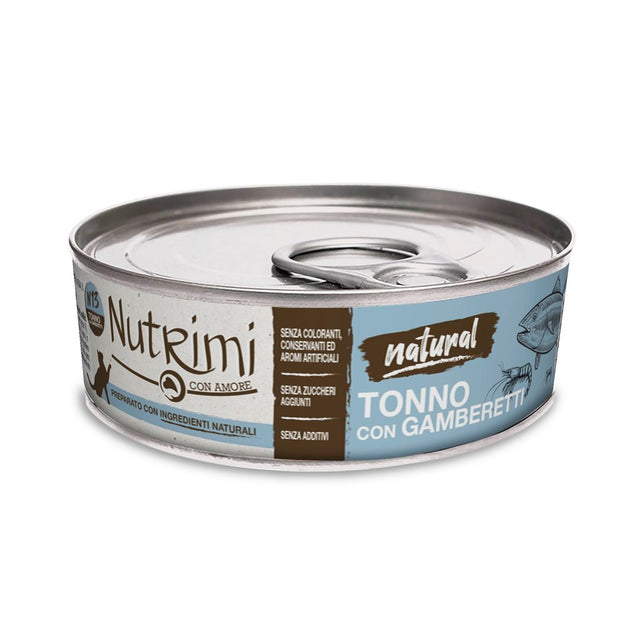 Cibo Per Gatti Adulti Natural Tonno e Gamberetti Cibo per Gatti Nutrimi