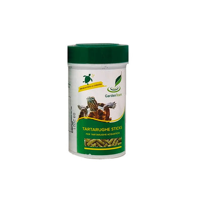 CIBO PER TARTARUGHE STICKS 100 ML Mangime Pesci GARDEN TEAM