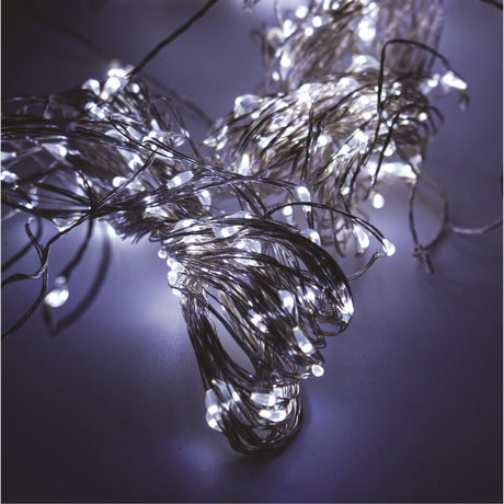 Filo Metallico Modellabile 600 NanoLED Luci Albero di Natale PREQU
