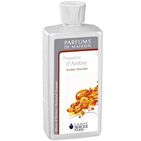 LAMPE BERGER RICARICA POUSSIÈRE D'AMBRE 500 ML Ricariche Lampade Catalitiche LAMPE BERGER
