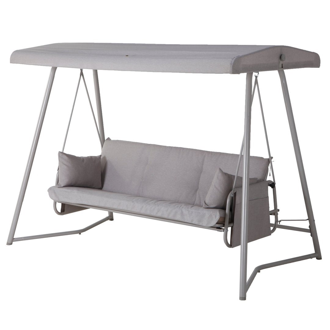 New Comfort - Dondolo da giardino con schienale reclinabile Dondoli Garden Team