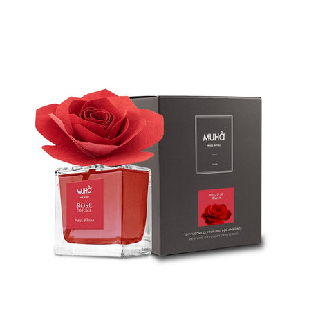 Profumatore ambiente rosa fragranza petali di rosa Diffusori Ambiente Muhà