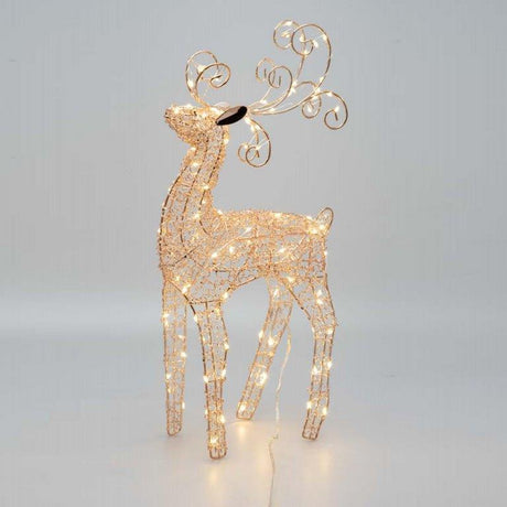 Renna Luminosa H47cm 100 LED Renne Luminose LOTTI