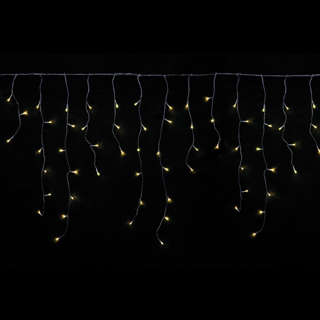 Tenda Luminosa Stalattiti con Giochi di Luce e telecomando multifunzione 180 Led BIA Home & Garden