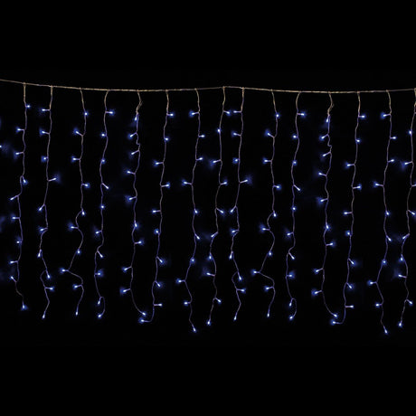 Tenda Luminosa Stalattiti con Giochi Fusion cambio colore 400 Led BIA Home & Garden