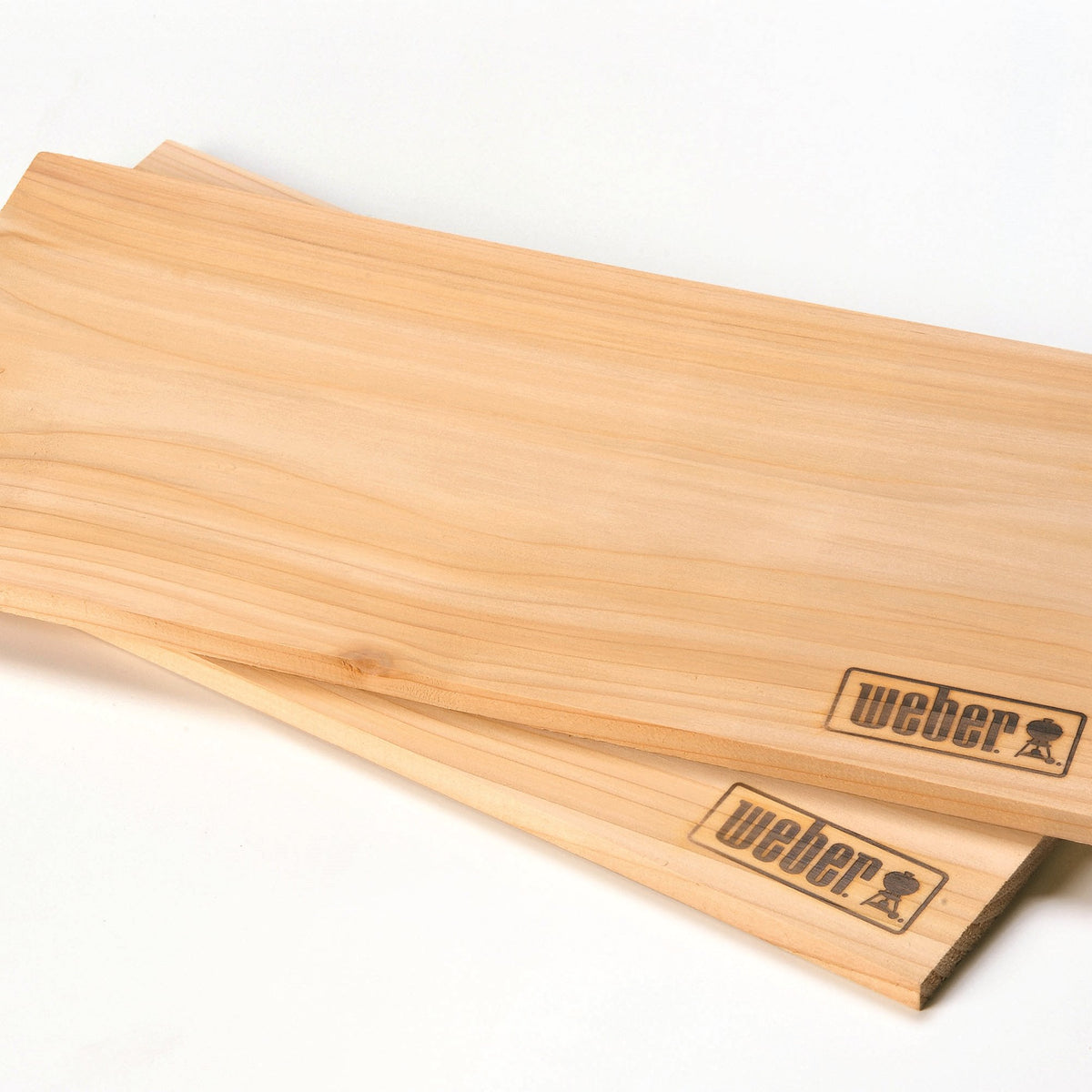 Tavole Di Affumicatura In Cedro Weber - Medie, 30x15 Cm, Pacco Da 2 - Foto 2