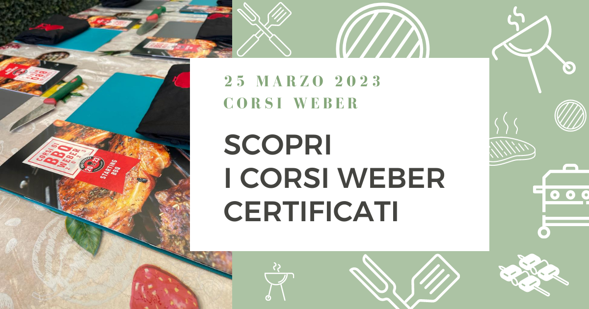 25 Marzo 2023 - Corsi Weber Certificati