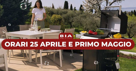 Orari 25 aprile e Primo maggio