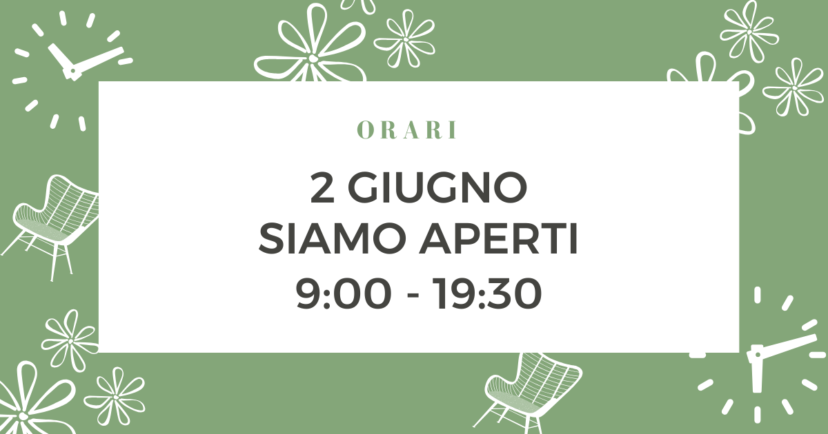 Orari 2 giugno