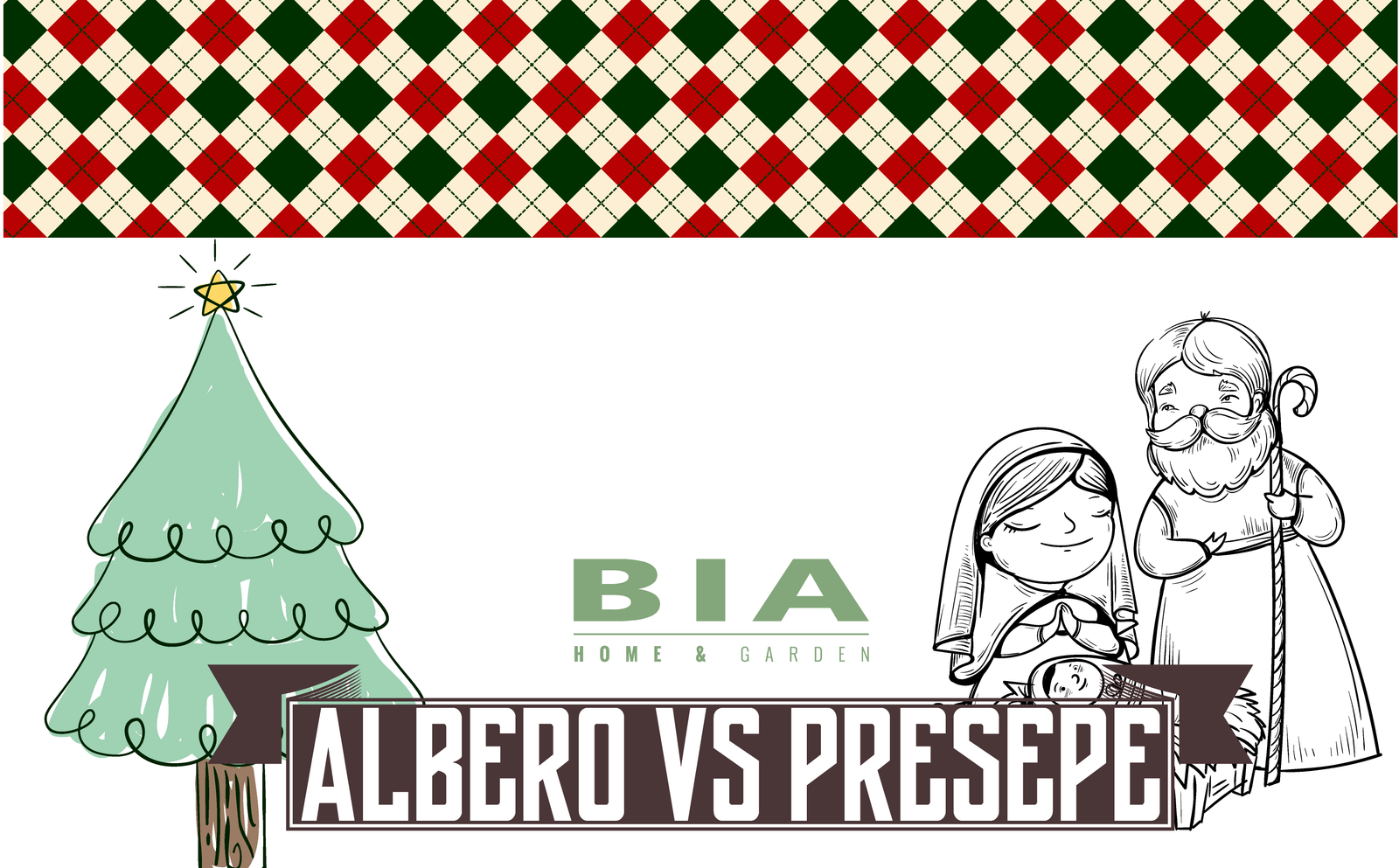 Albero di Natale o Presepe?