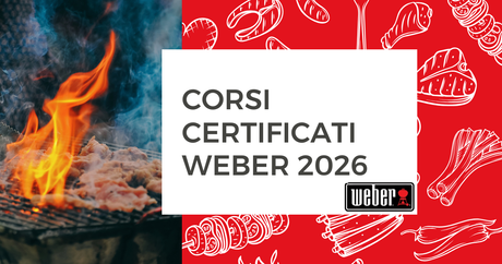 Corsi certificati Weber 2026