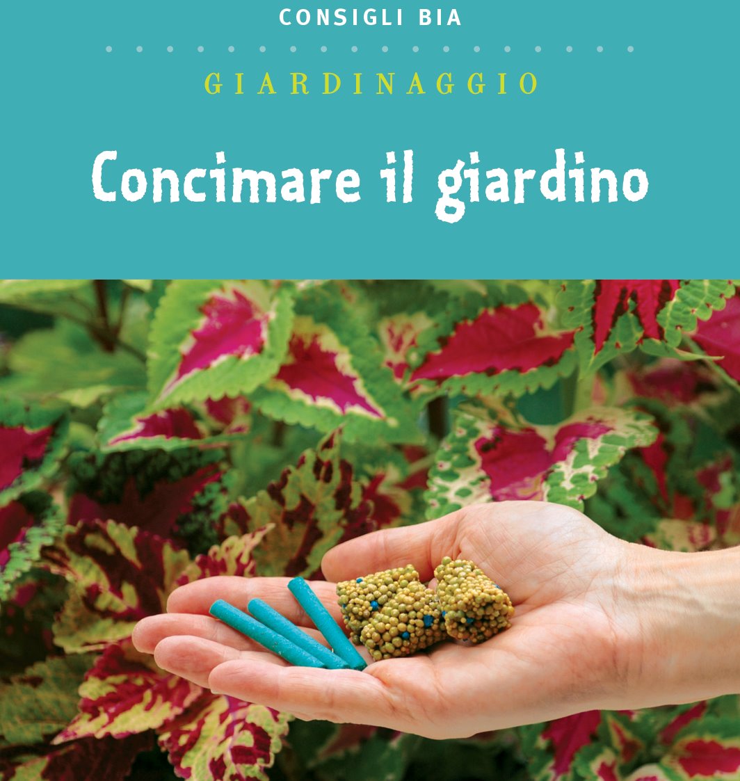 Concimare il giardino