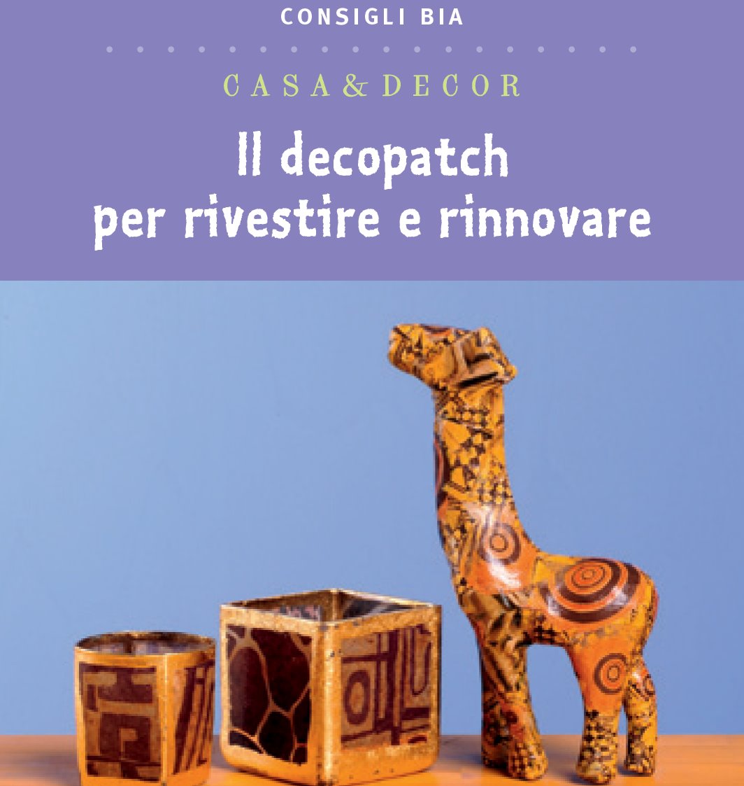 Il decopatch per rivestire e rinnovare