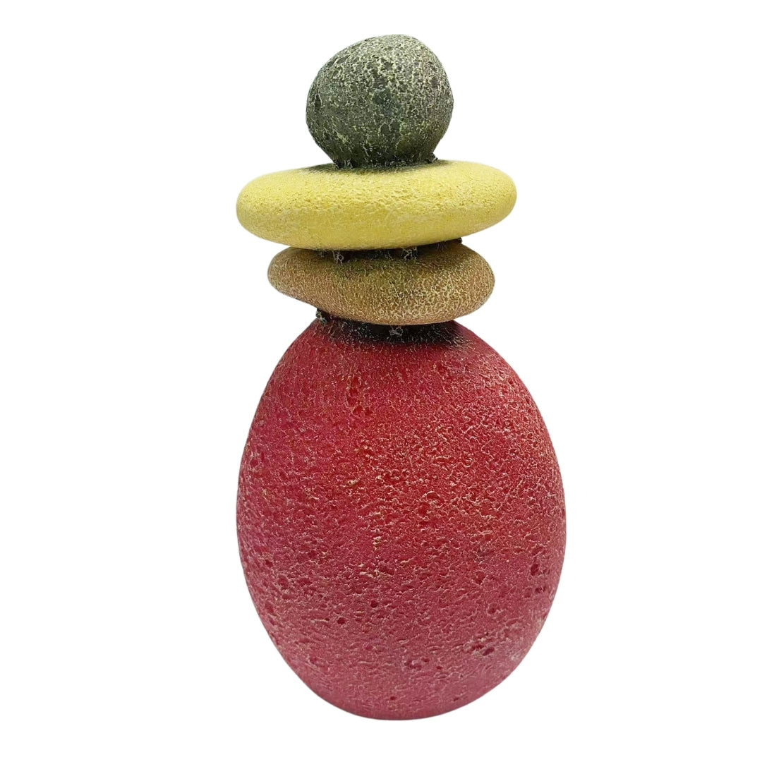 Pietre Colorate Artistiche per Acquario - Decorazioni Vivaci per Vasche Allegre