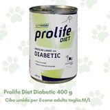 Prolife Diet Diabetic Cane Adulto t. M/L 400g