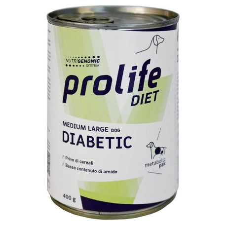 Prolife Diet Diabetic Cane Adulto t. M/L 400g